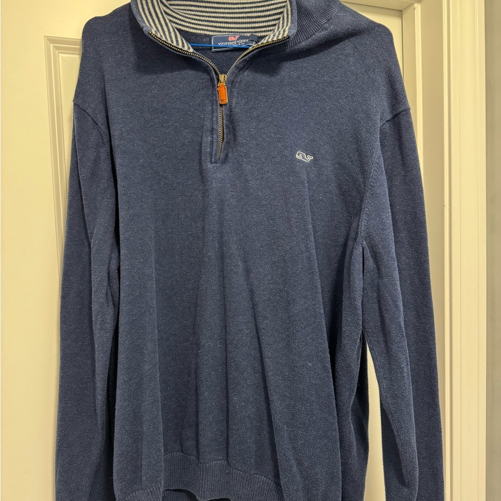 Men’s vineyard vines quarter zip sweater